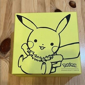 Pokemon Pikachu Yellow Pet Storage Box